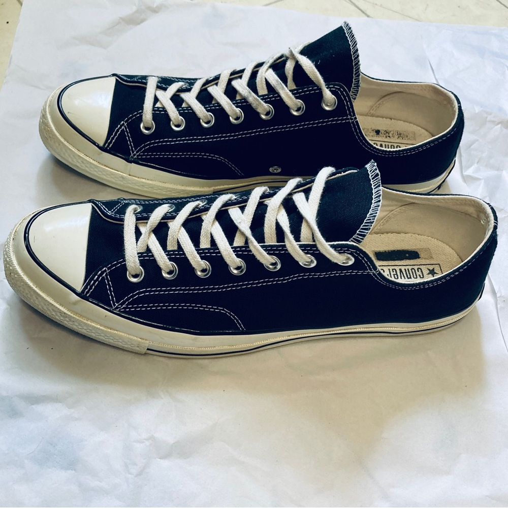 Converse Chuck Taylor 70’s black lo top mens 13